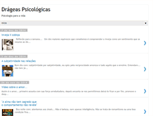 Tablet Screenshot of drageaspsicologicas.com